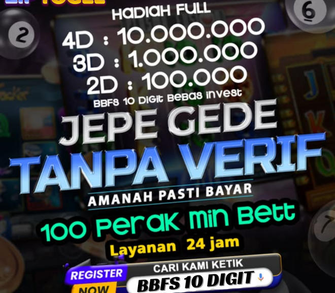 BBFS 10 Digit: Metode Andal Buru Jackpot Besar Togel Online
